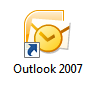 Ícone do Outlook 2007
